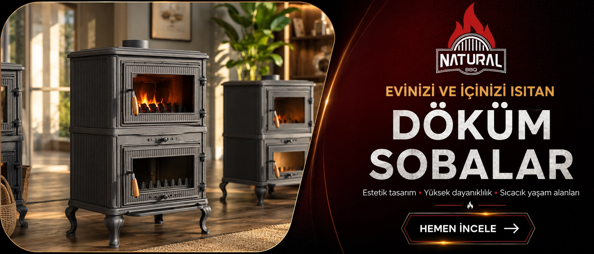 Kocaeli Soba Kuzine Şömine
